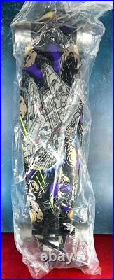 Star Wars Millennium Falcon Pintail Cruzer Skateboard Pitchgrim Art 2015 Sealed
