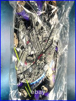Star Wars Millennium Falcon Pintail Cruzer Skateboard Pitchgrim Art 2015 Sealed