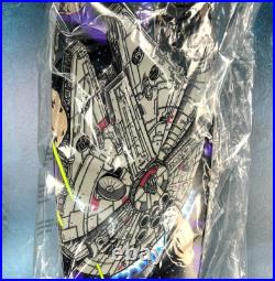 Star Wars Millennium Falcon Pintail Cruzer Skateboard Pitchgrim Art 2015 Sealed