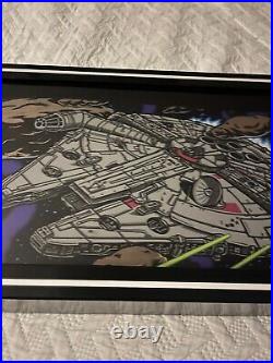 Star Wars Millennium Falcon Santa Cruz Skateboard Deck Sealed NEW