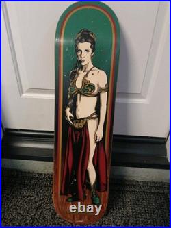 Star Wars Princess Leia Skateboard Deck by Santa Cruz 2014