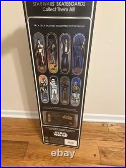 Star Wars R2-D2 & C-3PO Skateboard Brand Santa Cruz deck (2014 Limited Edition)
