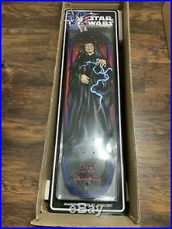 Star Wars Santa Cruz Collectible Skateboard Deck Emperor Rare Unopened