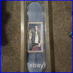 Star Wars Santa Cruz Collectible Skateboard Deck Han Solo New