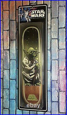 Star Wars Santa Cruz Collectible Skateboard Deck Yoda Blister Package- New