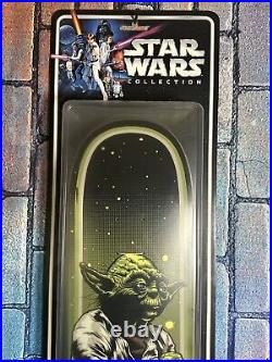 Star Wars Santa Cruz Collectible Skateboard Deck Yoda Blister Package- New