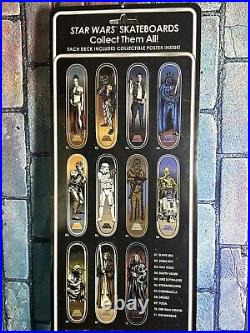 Star Wars Santa Cruz Collectible Skateboard Deck Yoda Blister Package- New