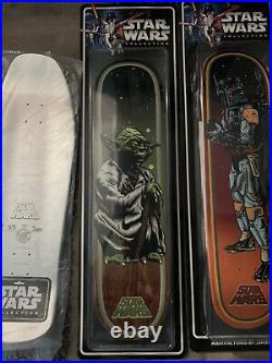 Star Wars Santa Cruz Collectible Skateboard Deck Yoda ONLY RARE 100% Authentic