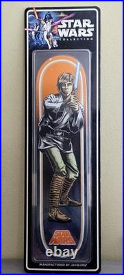 Star Wars/Santa Cruz Luke Skywalker Colab Skateboard Deck In Blister Pack WithCOA