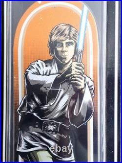 Star Wars/Santa Cruz Luke Skywalker Colab Skateboard Deck In Blister Pack WithCOA
