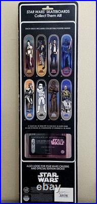 Star Wars/Santa Cruz Luke Skywalker Colab Skateboard Deck In Blister Pack WithCOA