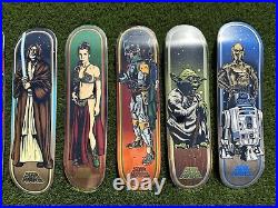 Star Wars Santa Cruz Skateboard Decks (set of 11)