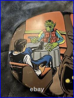 Star Wars Santa Cruz skateboard deck Mos Eisley Cantina Scene Pitchgrim Art NEW