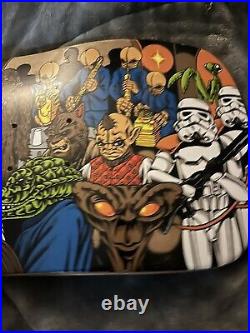 Star Wars Santa Cruz skateboard deck Mos Eisley Cantina Scene Pitchgrim Art NEW