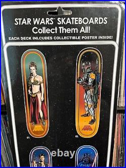 Star Wars Slave Leia Santa Cruz Skateboard Limited #254 Blister Pack