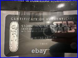 Star Wars Stormtrooper Ltd Santa Cruz Blister Pack Skateboard Deck