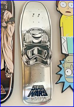 Star Wars x Santa Cruz Captain Phasma skateboard deck SDCC exclusive 1/200