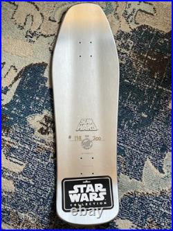 Star Wars x Santa Cruz Captain Phasma skateboard deck SDCC exclusive 1/200