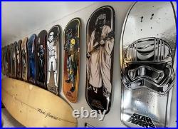 Star Wars x Santa Cruz Captain Phasma skateboard deck SDCC exclusive 1/200
