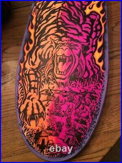 Steve Alba Salba Tiger Santa Cruz Skateboard Deck My Colorway