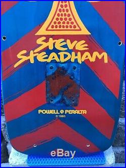Steve Steadham nos vintage skateboard Powell Peralta Santa Cruz G&S Alva Zflex