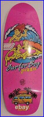 Stranger Things Pizza Boy SANTA CRUZ Reissue Skateboard Deck NEW OLD SCHOOL-NIP