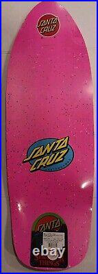 Stranger Things Pizza Boy SANTA CRUZ Reissue Skateboard Deck NEW OLD SCHOOL-NIP