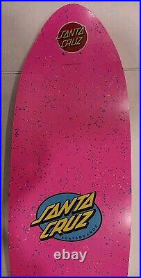 Stranger Things Pizza Boy SANTA CRUZ Reissue Skateboard Deck NEW OLD SCHOOL-NIP