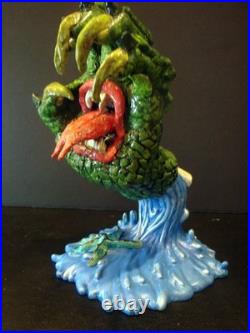 THE CREATURE From Black Lagoon Custom Kidrobot Santa Cruz Screaming Hand Figure