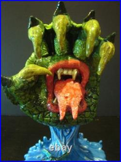 THE CREATURE From Black Lagoon Custom Kidrobot Santa Cruz Screaming Hand Figure