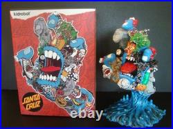 THE PITCHGRIM HAND Custom Kidrobot Santa Cruz Skateboards Screaming Hand Figure