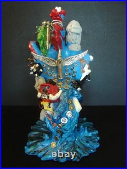 THE PITCHGRIM HAND Custom Kidrobot Santa Cruz Skateboards Screaming Hand Figure