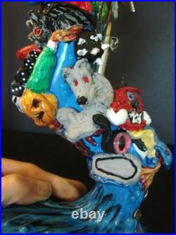 THE PITCHGRIM HAND Custom Kidrobot Santa Cruz Skateboards Screaming Hand Figure