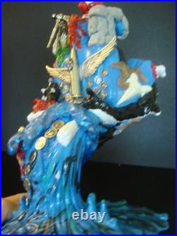 THE PITCHGRIM HAND Custom Kidrobot Santa Cruz Skateboards Screaming Hand Figure