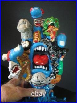 THE PITCHGRIM HAND Custom Kidrobot Santa Cruz Skateboards Screaming Hand Figure