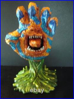 TIGER HAND Custom Kidrobot Santa Cruz Skateboards Screaming Hand Figure