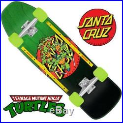 TMNT x Santa Cruz Turtle Power 9.3 Skateboard/Cruiser Complete