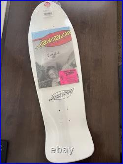 TWO Santa Cruz Skateboards Keith Meek Slasher 50th Signature + Slasher Malbon