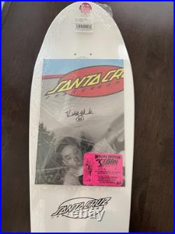 TWO Santa Cruz Skateboards Keith Meek Slasher 50th Signature + Slasher Malbon