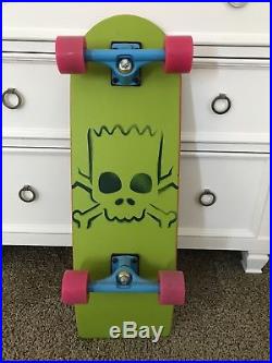 The Simpsons Bart skateboard Santa Cruz skateboards complete Collectors Item