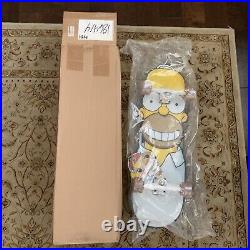 The Simpsons Homer Simpson Skateboard Santa Cruz 10×32 Brand New Bag And Box