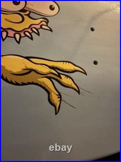 The Simpsons Santa Cruz Bart slasher Blue Skateboard Deck Limited