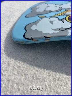 The Simpsons Santa Cruz Bart slasher Blue Skateboard Deck Limited