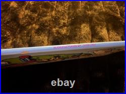 The Simpsons Santa Cruz Bart slasher Blue Skateboard Deck Limited