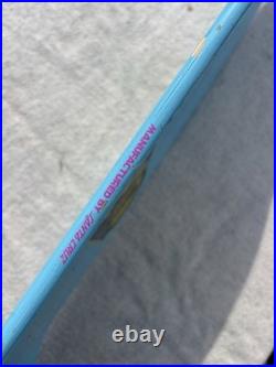 The Simpsons Santa Cruz Bart slasher Blue Skateboard Deck Limited