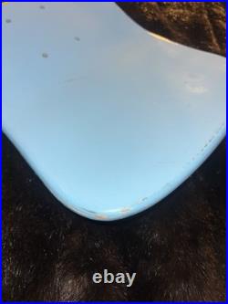 The Simpsons Santa Cruz Bart slasher Blue Skateboard Deck Limited