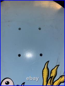 The Simpsons Santa Cruz Bart slasher Blue Skateboard Deck Limited