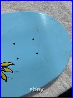 The Simpsons Santa Cruz Bart slasher Blue Skateboard Deck Limited