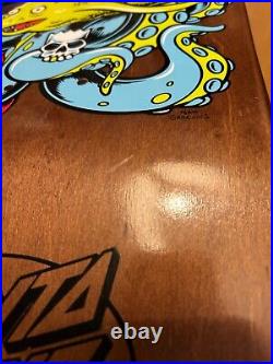 The Simpsons x Santa Cruz Sea Captain Skateboard Deck Rare and Out of Stock