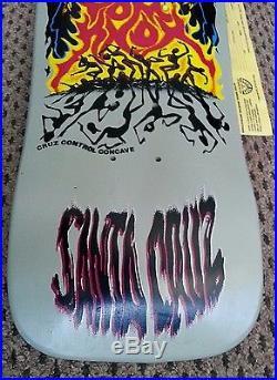Tom Knox Firepit 1989 NOS Santa Cruz skateboard Deck grosso zorlac powell
